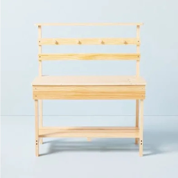 heart & hand with magnolia Other - Natural Wood Kids Play Stand
